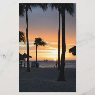 Tropischer Sonnenuntergang