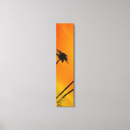 Tropischer Sonnenuntergang 2-4 Leinwanddruck