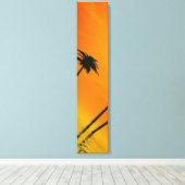 Tropischer Sonnenuntergang 2-4 Leinwanddruck (Insitu (Holzboden))