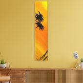 Tropischer Sonnenuntergang 3-4 Leinwanddruck (Insitu (Wohnzimmer))