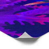 Tropischer Sonnenuntergang auf Titan Poster (Ecke)