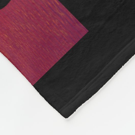 Tropischer Sonnenuntergang Fleecedecke (Ecke)