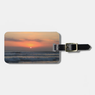 Tropischer Sonnenuntergang Gepäckanhänger