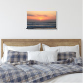 Tropischer Sonnenuntergang Leinwanddruck (Insitu (Schlafzimmer))