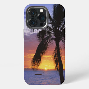 Tropischer Sonnenuntergang mit Palme Case-Mate iPh iPhone 13 Pro Hülle