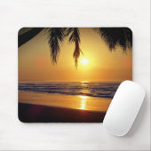 Tropischer Sonnenuntergang Mousepad (Mit Mouse)