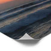 Tropischer Sonnenuntergang Poster (Ecke)