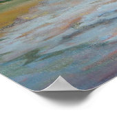 Tropischer Sonnenuntergang Poster (Ecke)