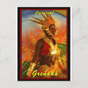 Tropischer Sonnenuntergang Postkarte