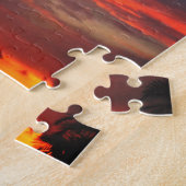 Tropischer Sonnenuntergang Puzzle (Seite)