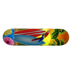 Tropischer Sonnenuntergang Skateboard