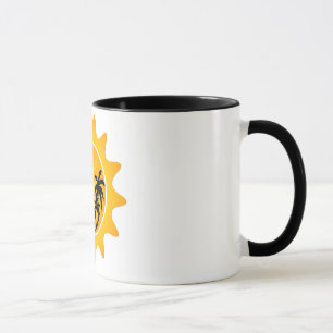 Tropischer Sonnenuntergang Tasse
