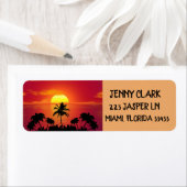 TROPISCHER SONNENVERKEHR - RÜCKSENDEADRESSEN-AUFKL (Insitu)