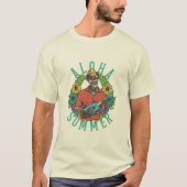 Tropischer Spaß in der Sonne - Aloha Summer Vibes T-Shirt (Vorderseite)