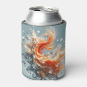 Tropischer Splash Dosenkühler (Kanne Vorderseite)