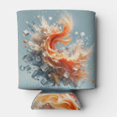 Tropischer Splash Dosenkühler (Rückseite)