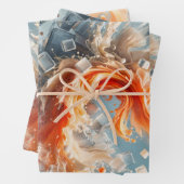 Tropischer Splash Geschenkpapier Set (Beispiel)