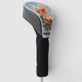 Tropischer Splash Golf Headcover (angewinkelt)