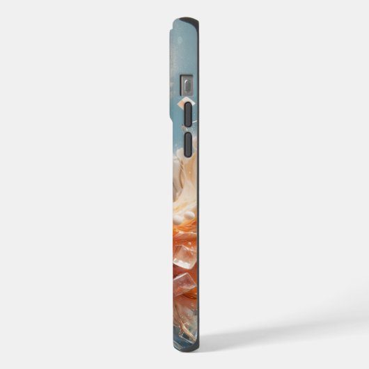 Tropischer Splash iPhone Hülle (Linke Seite)