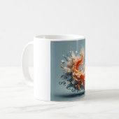 Tropischer Splash Kaffeetasse (Vorderseite Links)
