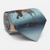 Tropischer Splash Krawatte (Gerollt)