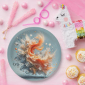 Tropischer Splash Pappteller (Party)