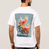 Tropischer Splash T-Shirt (Rückseite)
