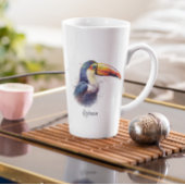 Tropischer Splendor Toucan, kundenspezifisch Milchtasse