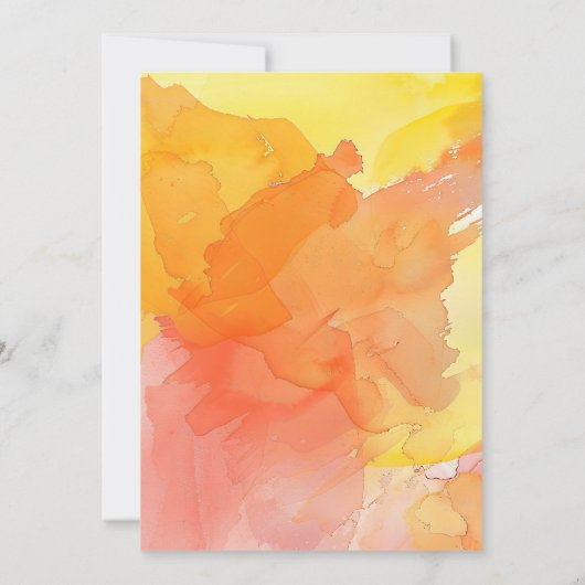 Tropischer Sprung in 5 Pool-Party Einladung (Rückseite)