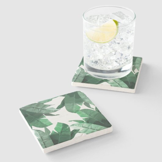 Tropischer Steinuntersetzer (Seitenansicht)