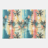 Tropischer Strand #5 Geschirrtuch (Horizontal)