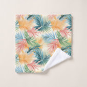 Tropischer Strand #6 Badhandtuch Set (Waschlappen)