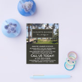 Tropischer Strand, Agent Werbung Flyer (Einzeln)