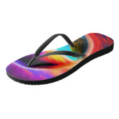 Tropischer Strand Badesandalen (Schrägansicht)