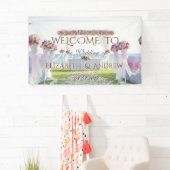 Tropischer Strand, Blume, Ocean Wedding Banner (Insitu)