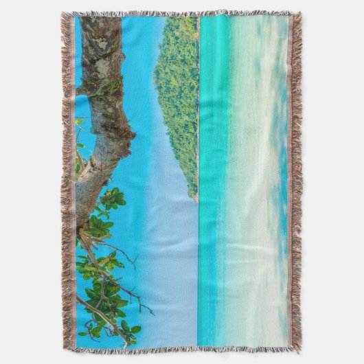 Tropischer Strand Decke (Vorderseite Vertikal)