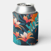 Tropischer Strand Dosenkühler (Kanne Rückseite)