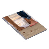 Tropischer Strand, Foots, Wellen - Personalisiert Notizblock (Rechte Seite)