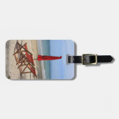 Tropischer Strand Gepäckanhänger (Vorderseite horizontal)