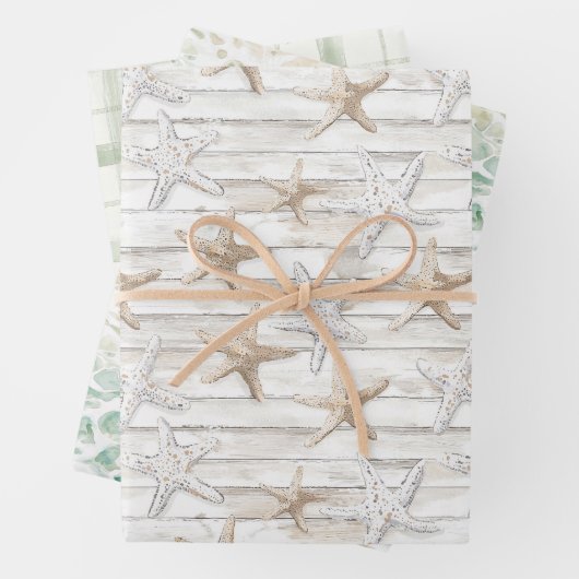 tropischer Strand Geschenkpapier Set (Beispiel)