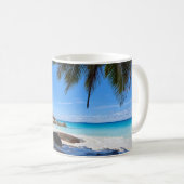 Tropischer Strand Kaffeetasse (VorderseiteRechts)