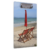 Tropischer Strand Klemmbrett (Rechts)