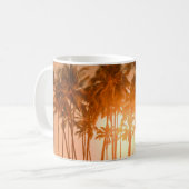 Tropischer Strand: landschaftliche Aussicht auf di Kaffeetasse (Vorderseite Links)