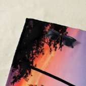 Tropischer Strand-landschaftlicher Sonnenuntergang Strandtuch (Beispiel)