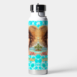 Tropischer Strand, Lasst uns zum Strand gehen,  Trinkflasche