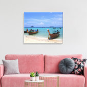 Tropischer Strand Leinwanddruck (Insitu (Wohnzimmer))