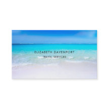 Tropischer Strand mit türkisblauem Meer