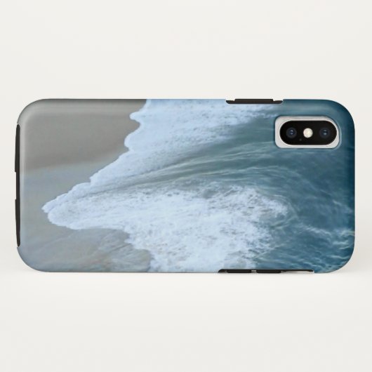 Tropischer Strand mit türkisfarbenem Wasser, Welle Case-Mate iPhone Hülle (Rückseite (Horizontal))