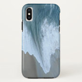 Tropischer Strand mit türkisfarbenem Wasser, Welle Case-Mate iPhone Hülle (Rückseite)