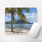 Tropischer Strand Mousepad (Mit Mouse)